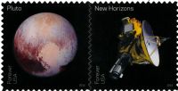 Scott 5077-5078; 5078a<br />Forever Pluto Explored<br />Souvenir Sheet Pair #5077-5078 (2 designs)<br /><span class=quot;smallerquot;>(reference or stock image)</span>