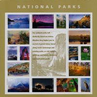 Scott 5080<br />Forever National Parks Centennial<br />Pane of 16 #5080a-5080p (16 designs)<br /><span class=quot;smallerquot;>(reference or stock image)</span>