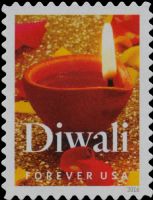 Scott 5142<br />Forever Diwali<br />Pane Single<br /><span class=quot;smallerquot;>(reference or stock image)</span>