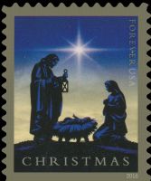 Scott 5144<br />Forever Nativity<br />Double-Sided Booklet Pane Single<br /><span class=quot;smallerquot;>(reference or stock image)</span>