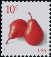 Scott 5178<br />10c Red Pears<br />Pane Single<br /><span class=quot;smallerquot;>(reference or stock image)</span>
