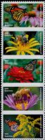 Scott 5228-5232<br />Forever Protect Pollinators<br />Pane Vertical Strip of 5 #5232a (5 designs)<br /><span class=quot;smallerquot;>(reference or stock image)</span>