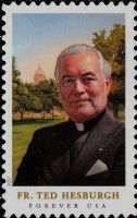Scott 5241<br />Forever Father Theodore Hesburgh<br />Pane Single<br /><span class=quot;smallerquot;>(reference or stock image)</span>