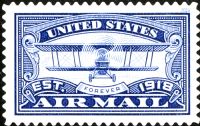 Scott 5281<br />Forever United States Airmail Service - Blue<br />Pane Single<br /><span class=quot;smallerquot;>(reference or stock image)</span>