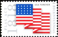 Scott 5284<br />Forever Flag Act of 1818<br />Pane Single<br /><span class=quot;smallerquot;>(reference or stock image)</span>