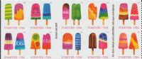 Scott 5285-5289<br />Forever Frozen Treats<br />Double-Sided Booklet Block of 10 #5294a (10 designs)<br /><span class=quot;smallerquot;>(reference or stock image)</span>