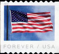 Scott 5342<br />Forever U.S. Flag - 2019 Date<br />Coil Single<br /><span class=quot;smallerquot;>(reference or stock image)</span>