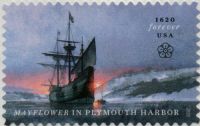 Scott 5524<br />Forever Mayflower in Plymouth Harbor<br />Pane Single<br /><span class=quot;smallerquot;>(reference or stock image)</span>