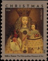Scott 5525<br />Forever Our Lady of Gua¡pulo<br />Double-Sided Booklet Pane Single<br /><span class=quot;smallerquot;>(reference or stock image)</span>