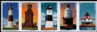 Scott 5621-5625<br />Forever Mid-Atlantic Lighthouses<br />Pane Horizontal Strip of 5 #5625b (5 designs)<br /><span class=quot;smallerquot;>(reference or stock image)</span>
