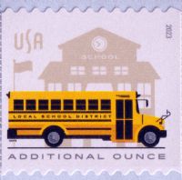Scott 5741<br />Additional Oz Rate School Bus (Coil)<br />Coil Single<br /><span class=quot;smallerquot;>(reference or stock image)</span>