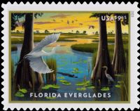 Scott 5751<br />$9.65 Priority Mail: Florida Everglades<br />Pane Single<br /><span class=quot;smallerquot;>(reference or stock image)</span>