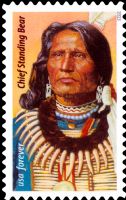 Scott 5798<br />Forever Chief Standing Bear<br />Pane Single<br /><span class=quot;smallerquot;>(reference or stock image)</span>