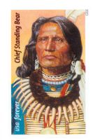 Scott 5798a<br />Forever Chief Standing Bear<br />Imperforate Pane Single<br /><span class=quot;smallerquot;>(reference or stock image)</span>