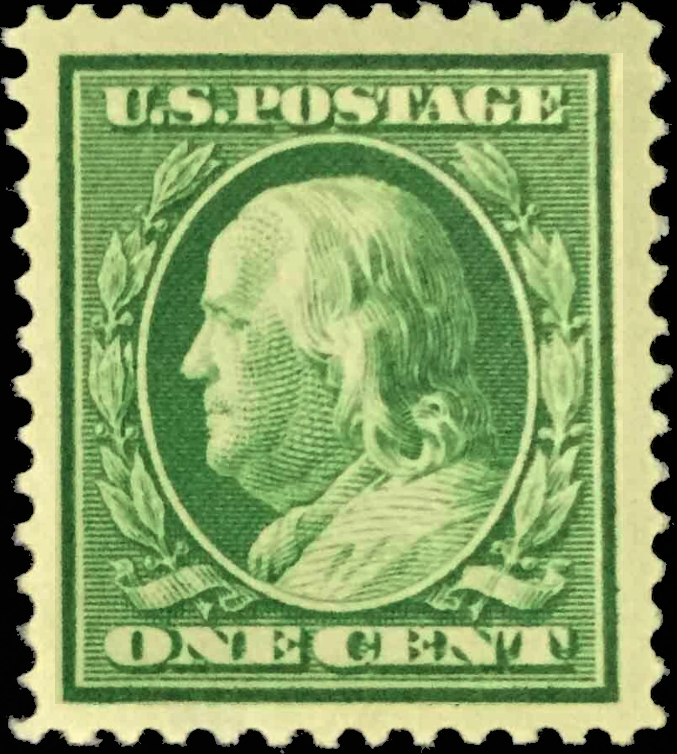 Classic U S Stamps Scott 331 1c One Cent Benjamin Franklin classic-u-s-stamps-scott-331-1c-one-cent-benjamin-franklin