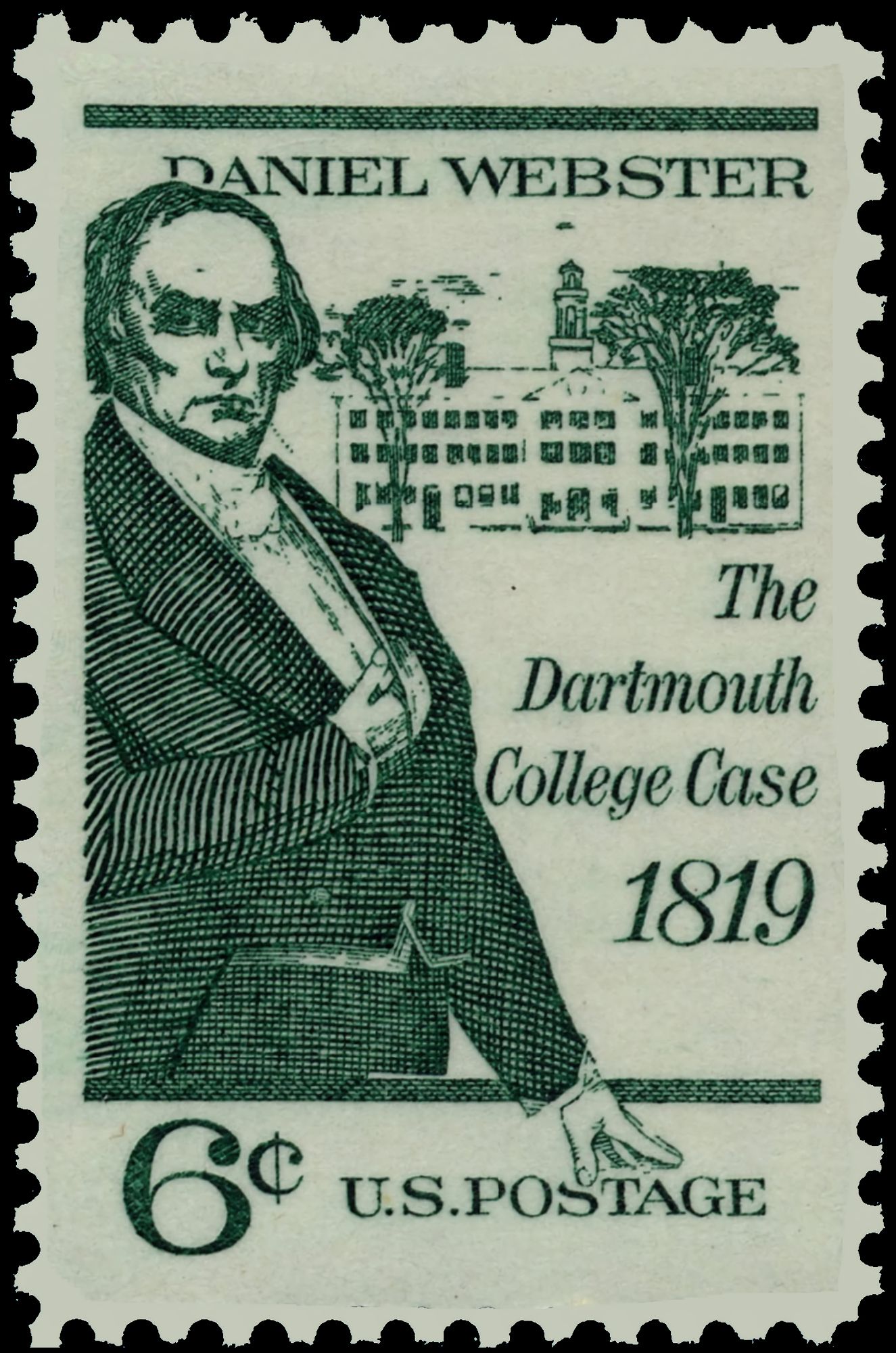 Modern U.S. Stamps Scott 1380, 6c Dartmouth College Case