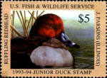 Junior Duck Stamps Back-of-Book Stamps