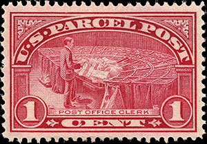 Parcel Post Back-of-Book Stamps
